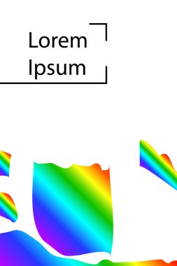 Parlak suluboya degrade arka plan. İş vektör çizim.