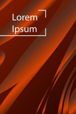 Renk 3d kağıt, sanat illüstrasyon. Vektör tasarım düzen afiş sunumlar, el ilanları, afişler ve Davetler için