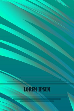 Renk 3d kağıt, sanat illüstrasyon. Vektör tasarım düzen afiş sunumlar, el ilanları, afişler ve Davetler için