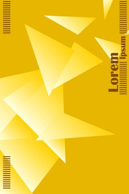 Poligonal soyut resim. Crystal afişler, posterler, geometrik arka planlar.