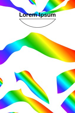 Parlak suluboya degrade arka plan. İş vektör çizim.