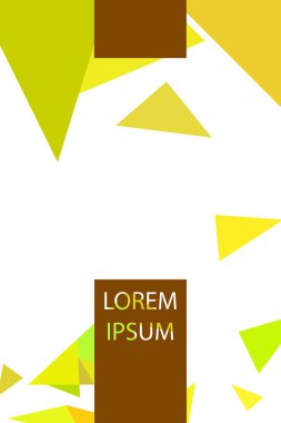 Soyut geometrik arka plan çokgenler, vektör, crystal afişler, posterler ile renkli.