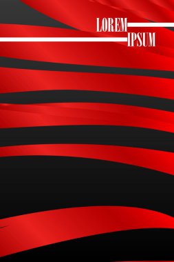 Renk 3d kağıt, sanat illüstrasyon. Vektör tasarım düzen afiş sunumlar, el ilanları, afişler ve Davetler için