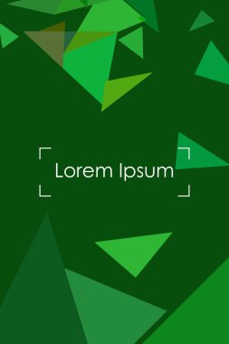 Soyut geometrik arka plan çokgenler, vektör, crystal afişler, posterler ile renkli.