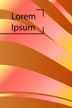 Renk 3d kağıt, sanat illüstrasyon. Vektör tasarım düzen afiş sunumlar, el ilanları, afişler ve Davetler için