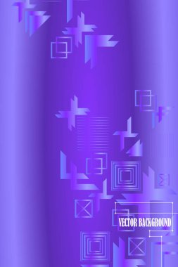 Parlak soyut degrade vektör iş deneyimi, iş broşürü kapak tasarımı