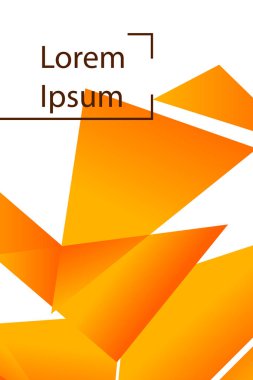 Poligonal soyut resim. Crystal afişler, posterler, geometrik arka planlar.