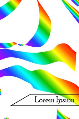 Parlak suluboya degrade arka plan. İş vektör çizim.