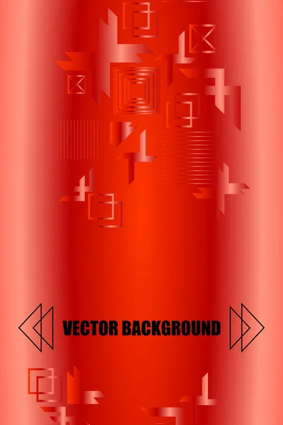 Helle Abstrakte Gradienten Vektor Geschäftlichen Hintergrund Business Broschüre Cover Design — Stockvektor