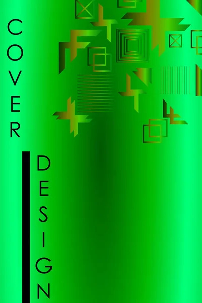 Ljusa Abstrakta Gradient Vector Business Bakgrund Business Broschyr Omslagsdesign — Stock vektor