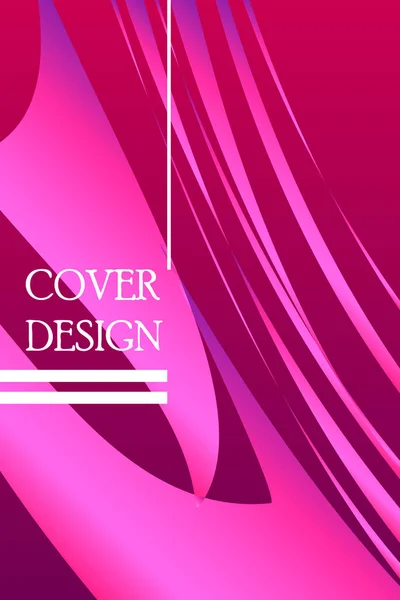 Abstrakta Färg Papper Art Illustration Vektor Design Layout För Banners — Stock vektor