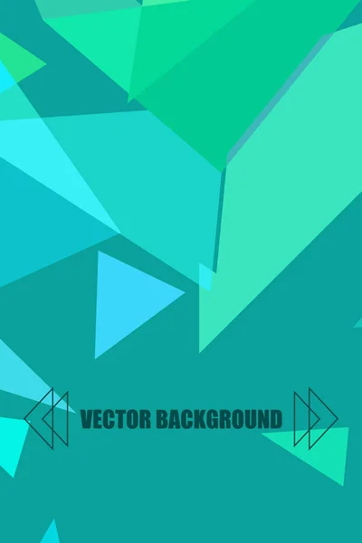 Abstract Gekleurde Geometrische Achtergrond Met Veelhoeken Vector Crystal Banners Posters — Stockvector