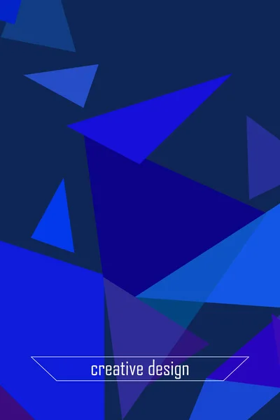Αφηρημένο Χρωματιστό Φόντο Γεωμετρικά Πολύγωνα Διάνυσμα Κρύσταλλο Πανό Αφίσες — Διανυσματικό Αρχείο