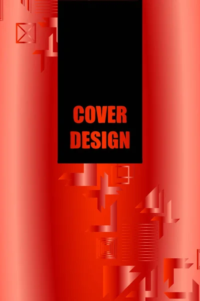 Fundo Negócios Vetor Gradiente Abstrato Brilhante Design Capa Brochura Comercial — Vetor de Stock