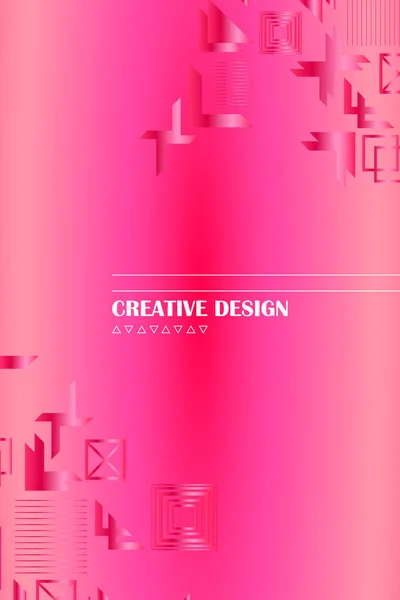 Ljusa Abstrakta Gradient Vector Business Bakgrund Business Broschyr Omslagsdesign — Stock vektor