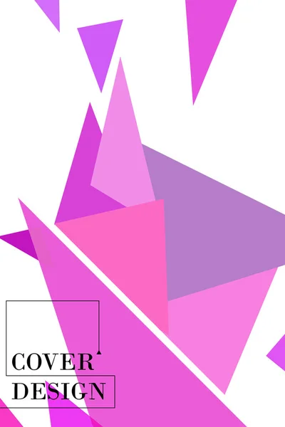 Абстрактний Геометричний Фон Багатокутниками Векторними Кришталевими Банерами Плакатами — стоковий вектор