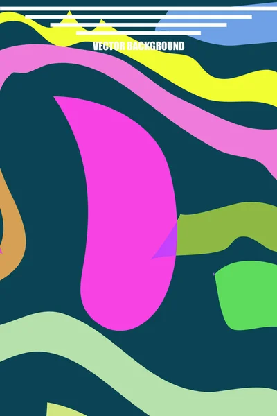 明るい抽象的な色の背景 ビジネスのベクトル イラスト — ストックベクタ