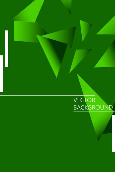 Ilustración Abstracta Poligonal Banderas Cristal Carteles Fondos Geométricos — Vector de stock