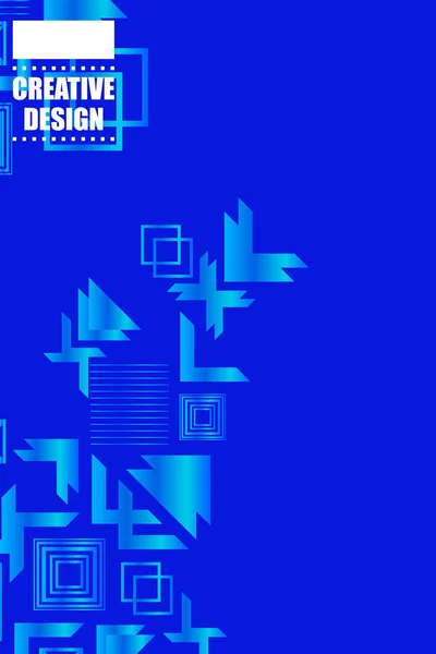 Яркий Абстрактный Векторный Бизнес Фон Дизайн Обложки Бизнес Брошюры — стоковый вектор