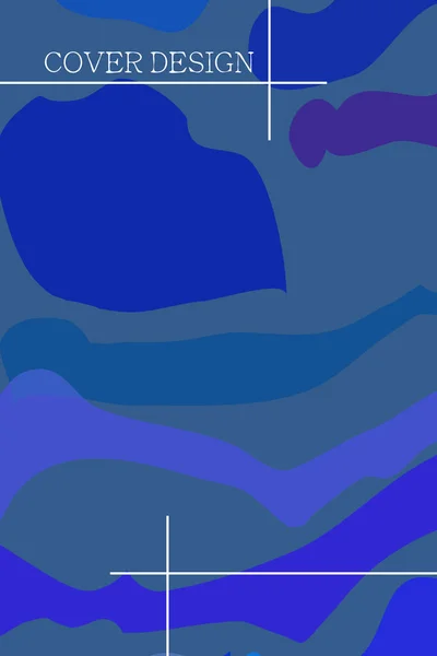 Ljusa Abstrakta Färg Bakgrunden Vektorillustration Verksamhet — Stock vektor