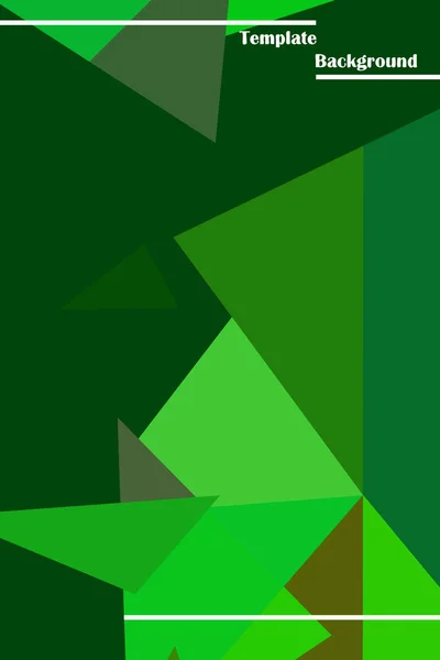 抽象彩色几何背景与多边形 水晶横幅 — 图库矢量图片