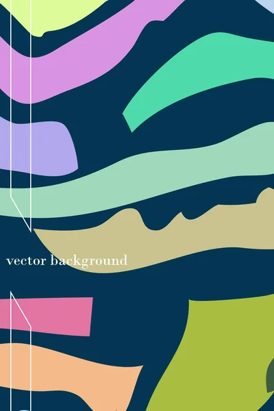 Jasné Abstraktní Barvy Pozadí Vektorové Ilustrace Podnikání — Stockový vektor