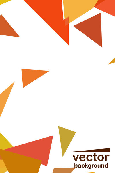 Abstract colored geometric background with polygons, vector, crystal banners, posters.