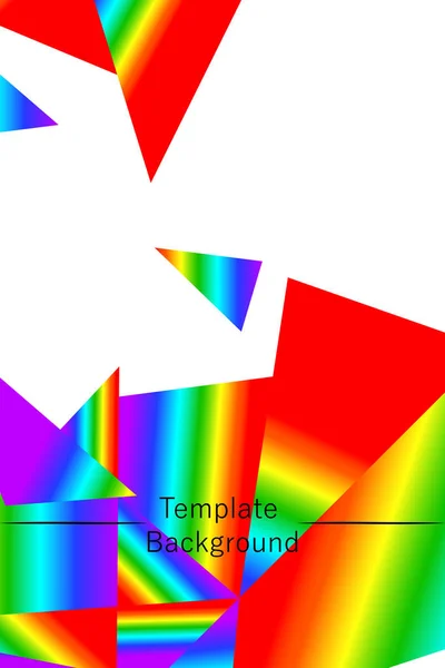 Illustrazione Astratta Poligonale Bandiere Cristallo Manifesti Sfondi Geometrici — Vettoriale Stock