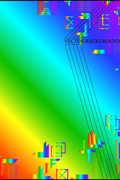 Fondo Brillante Abstracto Del Negocio Del Vector Del Gradiente Diseño — Vector de stock