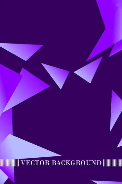 Polygonal Abstrakt Illustrasjon Krystallbannere Plakater Geometriske Bakgrunner – stockvektor