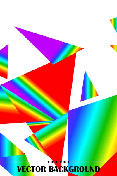 Ilustração Abstrata Poligonal Bandeiras Cristal Cartazes Fundos Geométricos —  Vetores de Stock