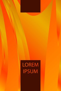 Renk 3d kağıt, sanat illüstrasyon. Vektör tasarım düzen afiş sunumlar, el ilanları, afişler ve Davetler için