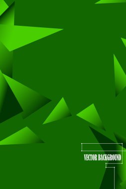 Poligonal soyut resim. Crystal afişler, posterler, geometrik arka planlar.