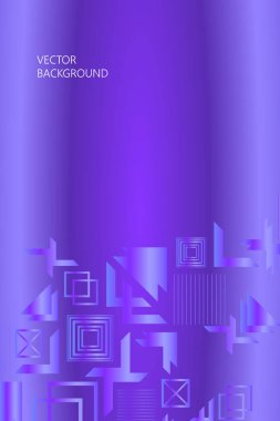 Parlak soyut degrade vektör iş deneyimi, iş broşürü kapak tasarımı