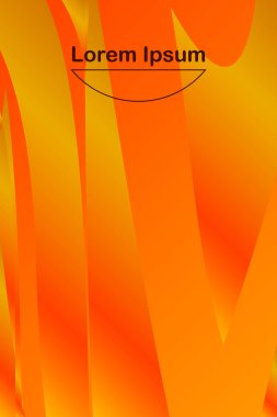 Renk 3d kağıt, sanat illüstrasyon. Vektör tasarım düzen afiş sunumlar, el ilanları, afişler ve Davetler için