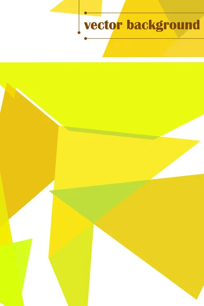 Fond Géométrique Abstrait Coloré Avec Polygones Vecteur Bannières Cristal Affiches — Image vectorielle