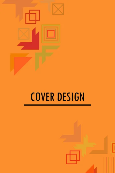 Vettore Sfondo Geometrico Astratto Moderno Design Copertina Brochure — Vettoriale Stock