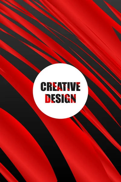 抽象颜色3D 艺术插图 横幅演示 海报和邀请的矢量设计布局 — 图库矢量图片