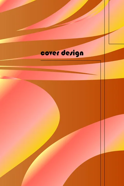 Papel Color Abstracto Ilustración Arte Diseño Vectorial Para Presentaciones Banners — Archivo Imágenes Vectoriales