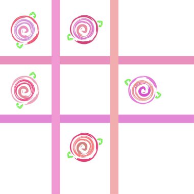 Sevgililer günü, gül, çiçek, tebrik kartı, vektör arka plan