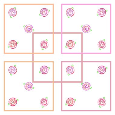 Sevgililer günü, gül, çiçek, tebrik kartı, vektör arka plan