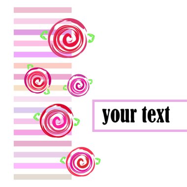 Sevgililer günü, gül, çiçek, tebrik kartı, vektör arka plan