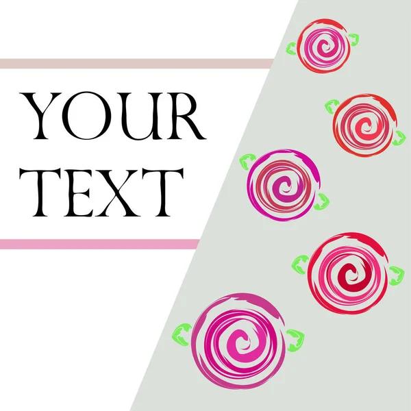 Sevgililer günü, gül, çiçek, tebrik kartı, vektör arka plan