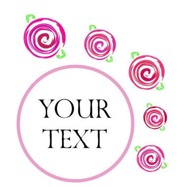 Sevgililer günü, gül, çiçek, tebrik kartı, vektör arka plan