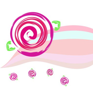 Sevgililer günü, gül, çiçek, tebrik kartı, vektör arka plan