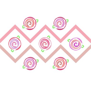 Sevgililer günü, gül, çiçek, tebrik kartı, vektör arka plan