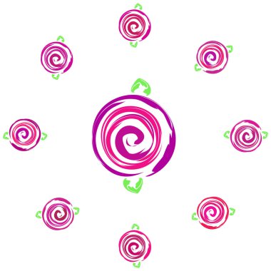 Sevgililer günü, gül, çiçek, tebrik kartı, vektör arka plan