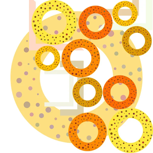 Bretzels Fond Avec Espace Copie Illustration Vectorielle — Image vectorielle