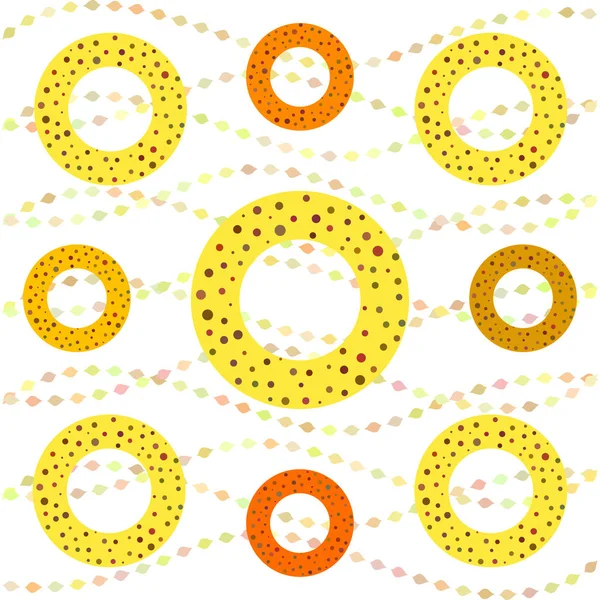 Ilustración Simple Pretzels Colores Vector — Archivo Imágenes Vectoriales