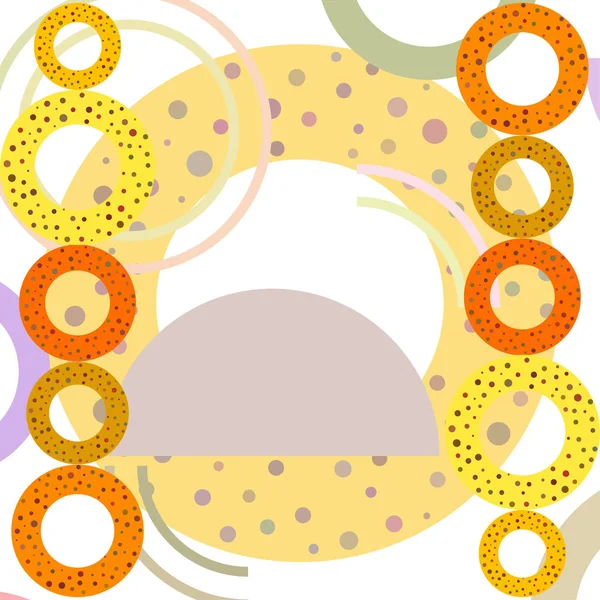 Pretzels Coloridos Sobre Fondo Claro Vector — Vector de stock